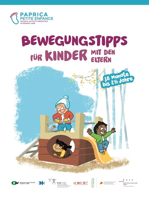 Bewegungstipps für Kinder mit den Eltern