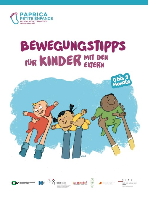 Bewegungstipps für Kinder mit den Eltern