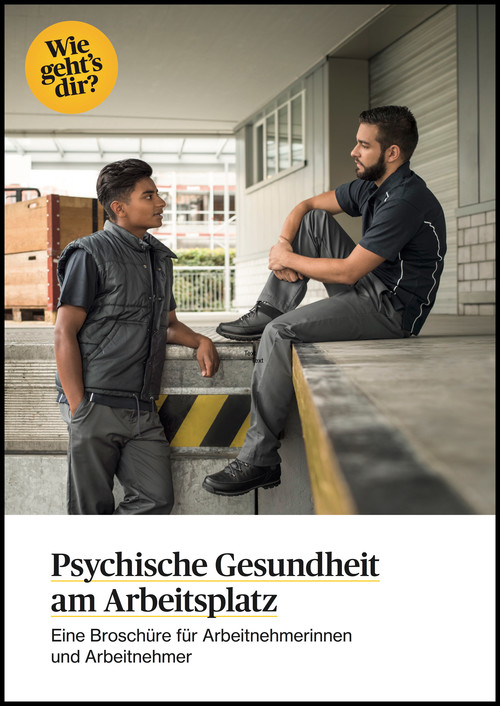 Psychische Gesund­heit am Arbeits­platz 