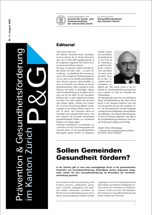 Gesundheitsförderung in Gemeinden
