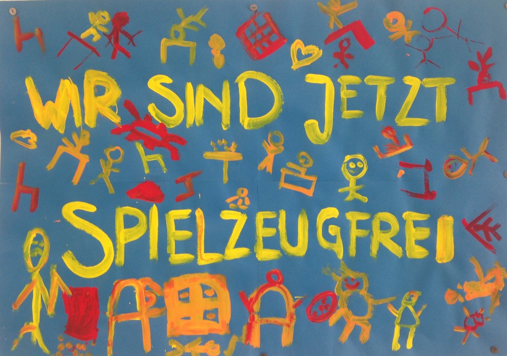 Spielzeugfreier Kindergarten