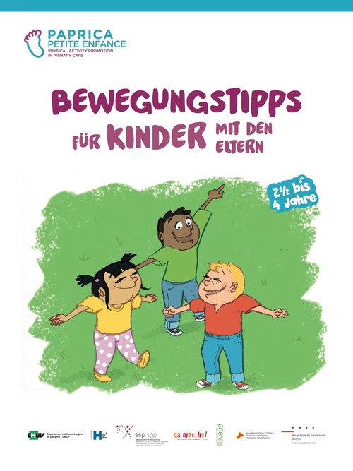 Bewegungstipps für Kinder mit den Eltern