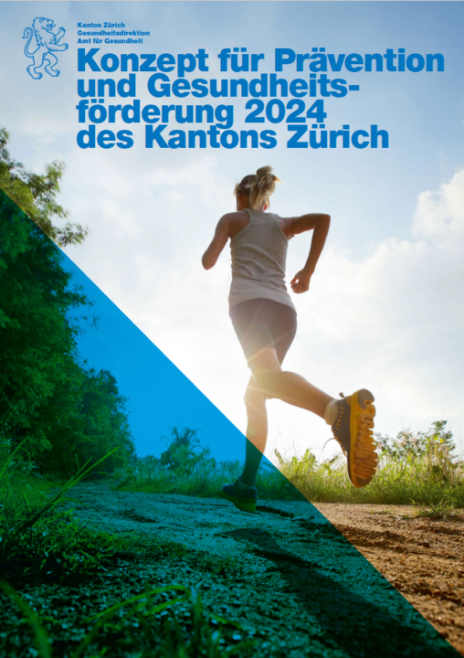 Konzept für Prävention und Gesundheitsförderung 2024 des Kantons Zürich: Titelbild