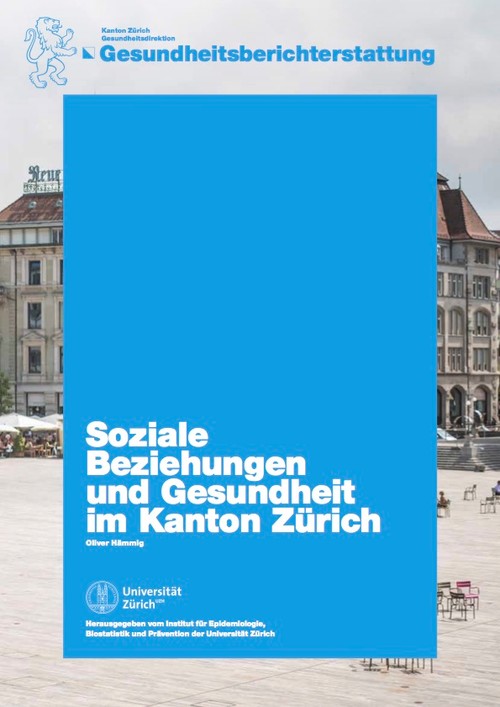 Soziale Beziehungen und Gesundheit im Kanton Zürich